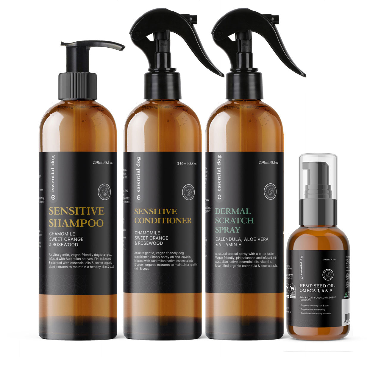 Dermal Scratch Spray for Dogs: Aloe Vera, Calendula & Vitamin E