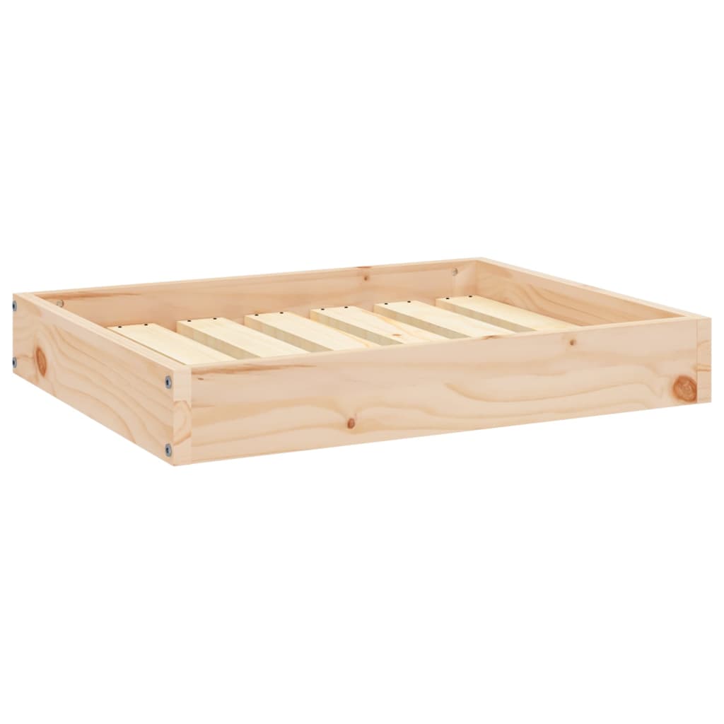 NNEVL Dog Bed 61.5x49x9 cm Solid Wood Pine