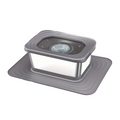 NNETM Dog Stainless Steel Water Bowl with Mat
